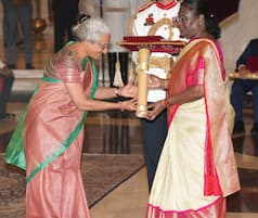 In Photos: President Droupadi Murmu Presents Bharat Ratna Award