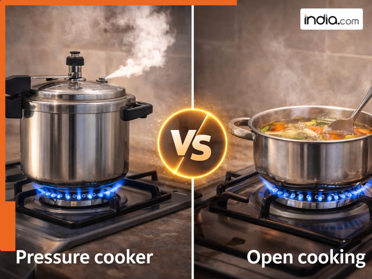 Pressure cooker vs Open lid cooking: Which cooking technique saves LPG?