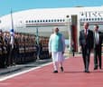 Prime Minister Narendra Modi Arrives In Moscow, Russia