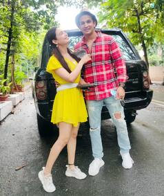 Yuvika Chaudhary Looks Pretty in Yellow Dress as She Poses With Husband Prince Narula in New Pictures