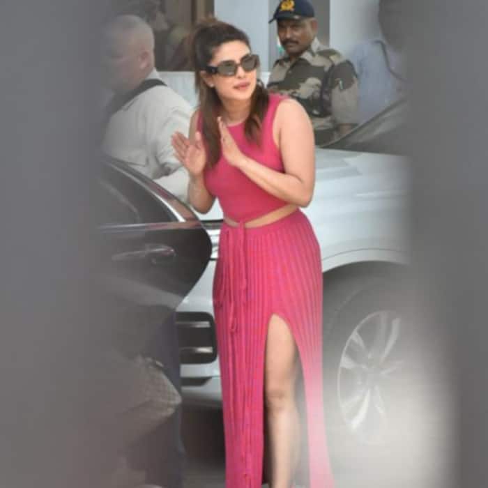 Priyanka Chopra makes heads turn in pink co-ord set in Mumbai