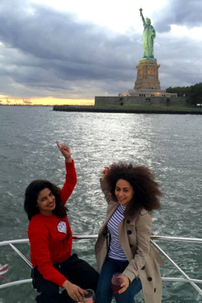 Priyanka Chopra shares a picture with Yasmine Al Massri