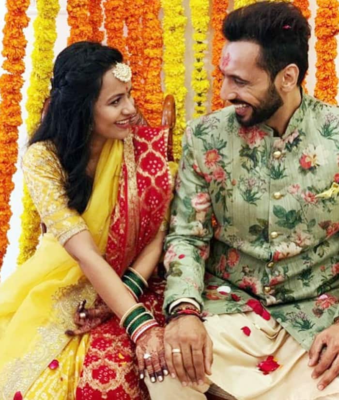 Punit Pathak and Nidhi Moony Singh s engagement pictures
