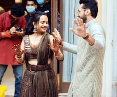 Punit Pathak-Nidhi Moony Singh Look Like a Fairytale Couple in These New Pictures From Pre-Wedding Function