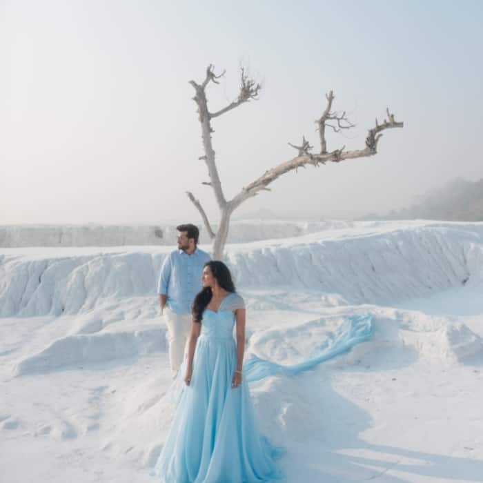 PV Sindhu and Venkata Datta Sai s fairytale photoshoot