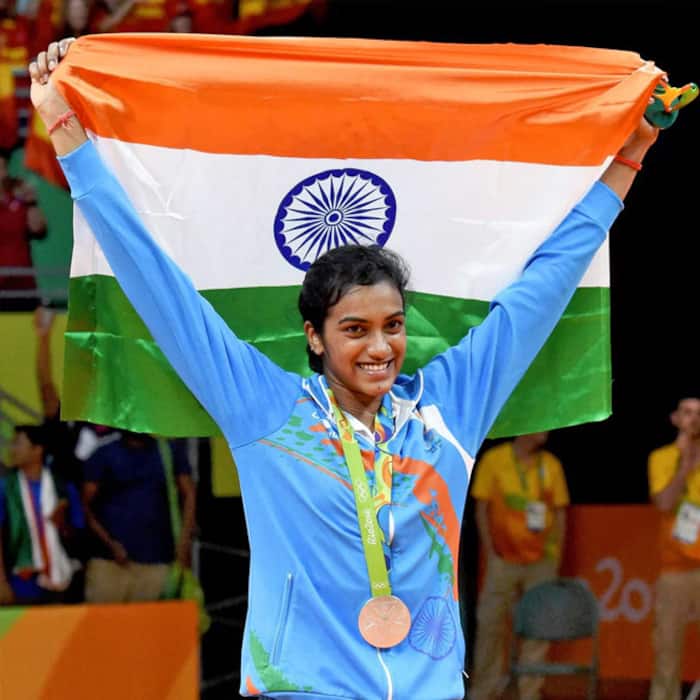 PV Sindhu won silver medal at the Rio Olympics 2016