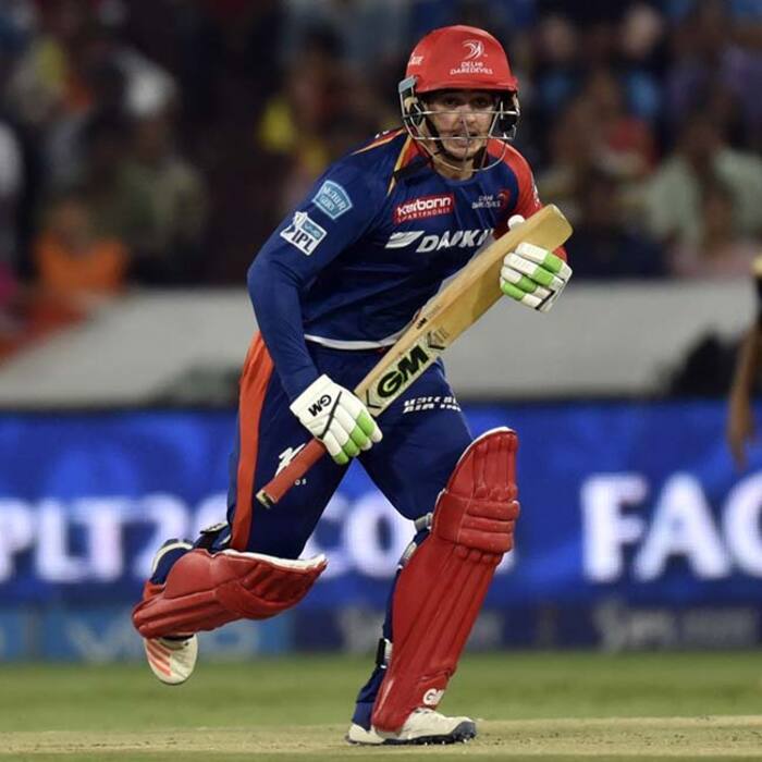Quinton de Kock snapped during IPL match