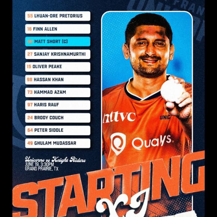 India vs Pakistan in MLC 2026: R Ashwin and Haris Rauf play for same ...
