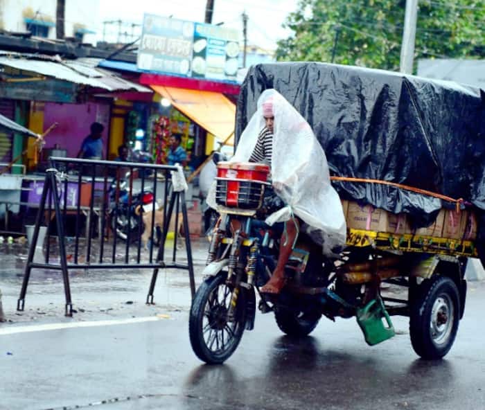 Rains lashed parts of West Bengal on Friday