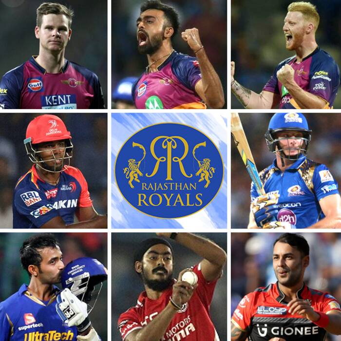 Rajasthan Royals squad of IPL 2018