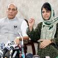 Home Minister Rajnath Singh's Kashmir visit in pics