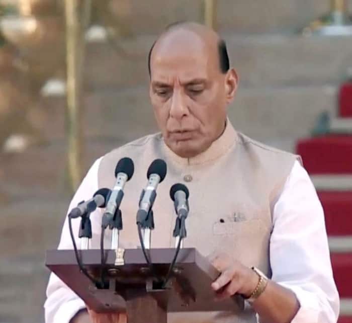 Rajnath Singh Takes Oath