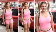 Rakhi Sawant is The Most Stylish Drama Queen in Pink Shorts And Ponytails | See Pics