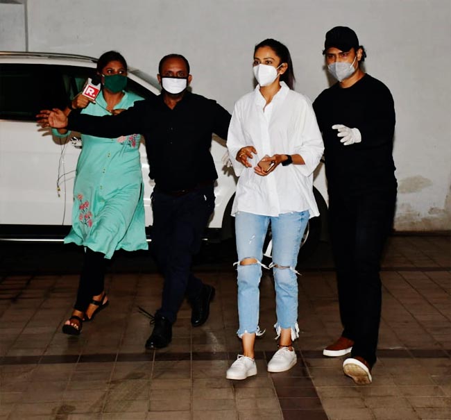 Rakul Preet Singh reaches Mumbai after receiving the summons from the NCB