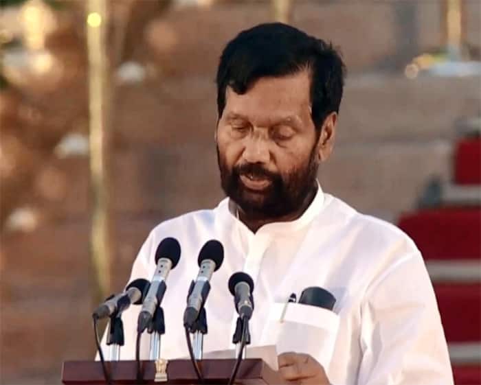 Ram Vilas Paswan Takes Oath