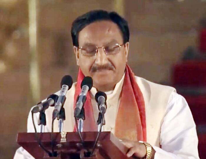 Ramesh Pokhriyal Nishank Takes Oath