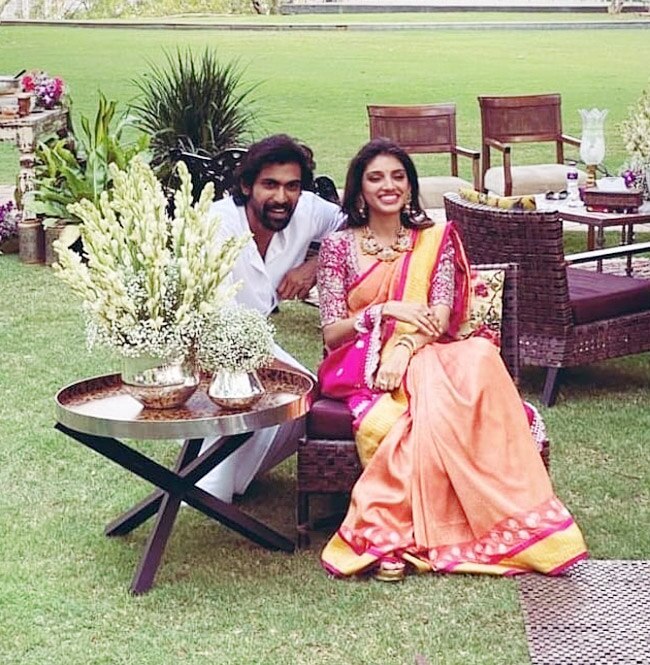 Rana Daggubati shared the ceremony pictures and said ‘official’
