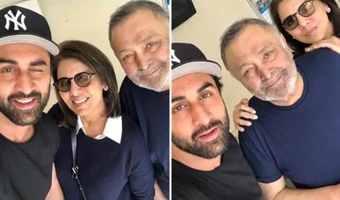 Ranbir Kapoor is ‘Amazing’ Face of ‘Positivity’ For Parents Neetu-Rishi Kapoor as he Visits The Duo in US
