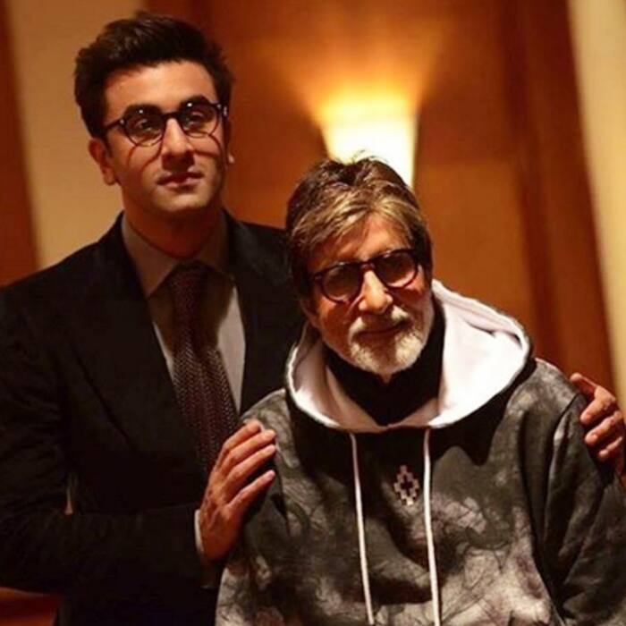 Ranbir Kapoor shares a picture with Amitabh Bachchan