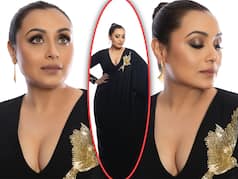 Rani Mukerji Exudes Queen Energy in Statement Black Saree With On-Point Glamour, SEE PICS