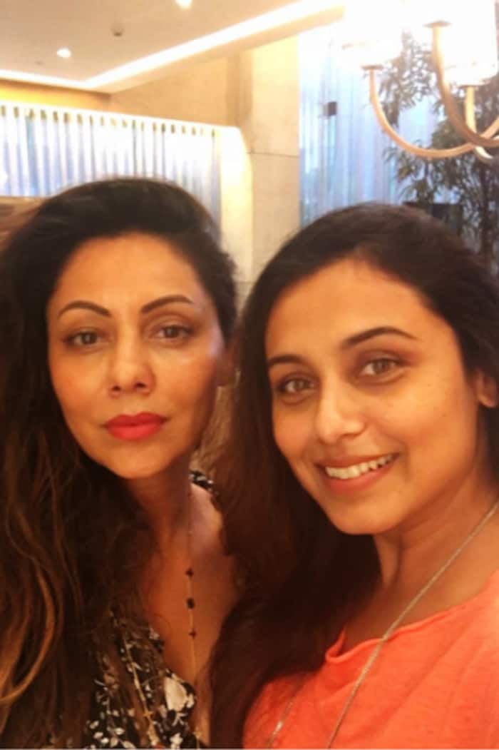 Rani Mukherji at Gauri Khan’s store