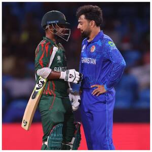 AFG Vs BAN: Snapshots From Afghanistan's Historic T20 World Cup Semifinal Entry