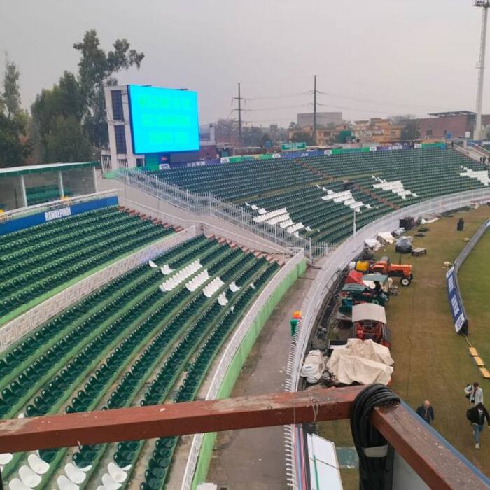 Rawalpindi Cricket Stadium has been damaged by drone attack reportedly