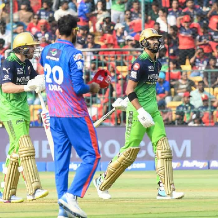 RCB lost previous match against Delhi capitals in IPL 2026