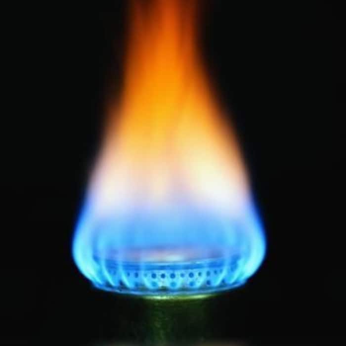 Reason behind blue flame