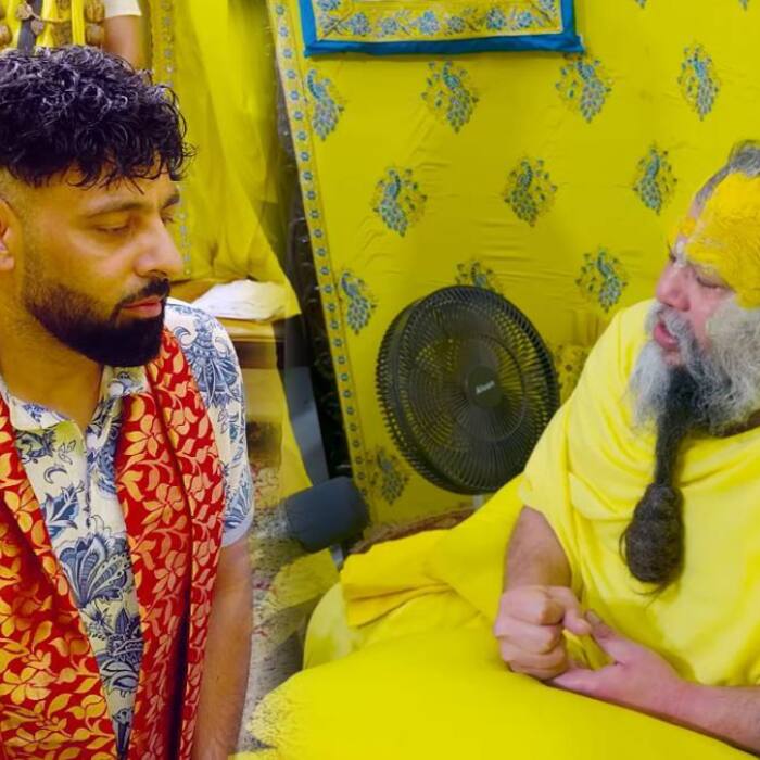 Renowned rapper Badshah met Premanand Ji Maharaj in September