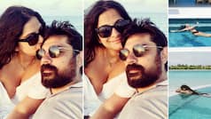 Rhea Kapoor-Karan Balooni Hot Honeymoon Pics: Newlywed Couple Goes All Mushy As They Take Yacht Ride In Maldives