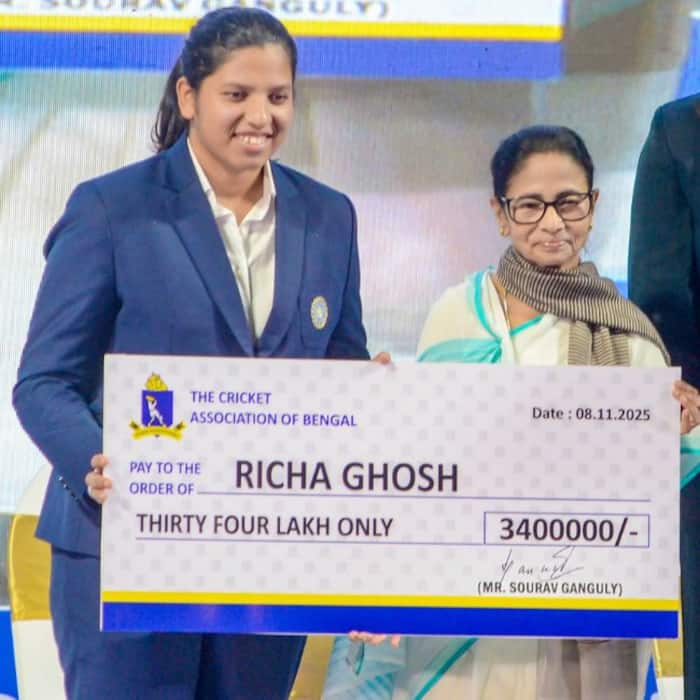 Richa Ghosh has also been appointed DSP in West Bengal Police
