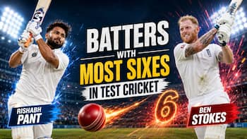 Rishabh Pant to Ben Stokes: Batters with most SIXES in history of Test cricket