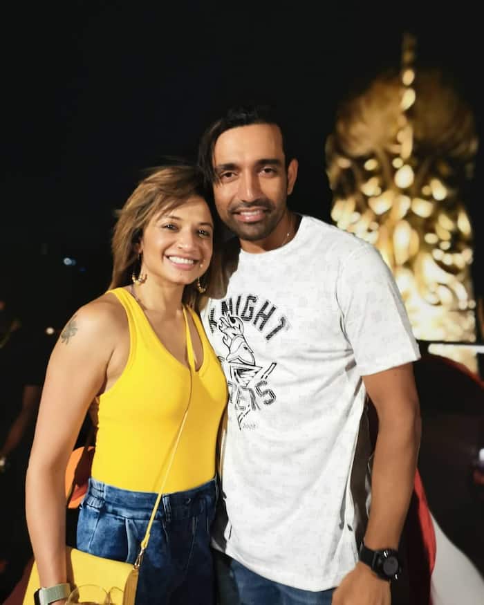 Robin Uthappa Wife Sheetal Gautam