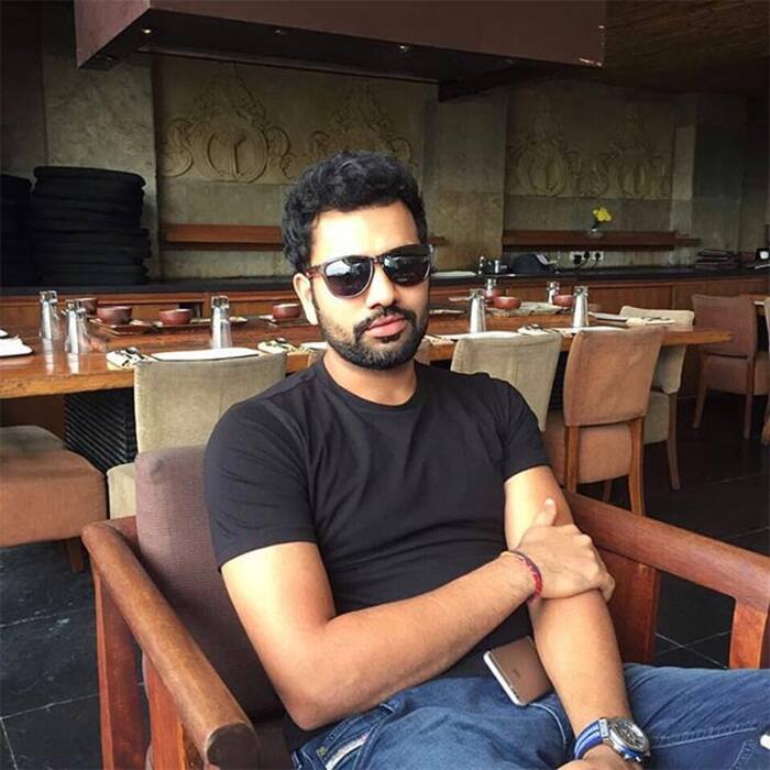 Rohit Sharma shares a cool picture on Instagram