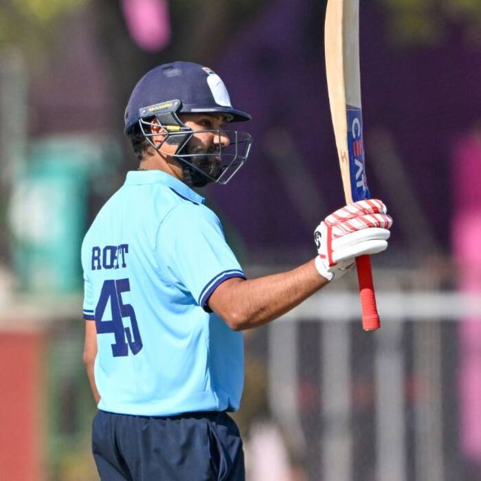 Rohit Sharma was dismissed for a duck in his second VHT 2025 26 match