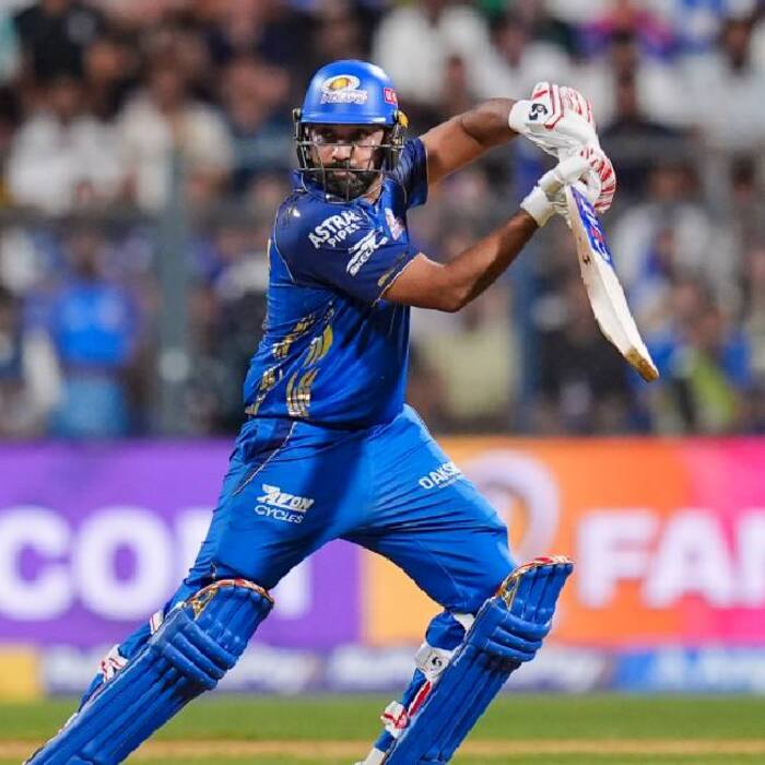 Rohit Sharma went through a controlled training session
