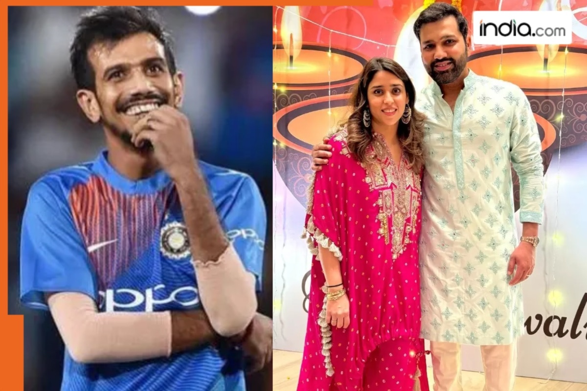 Ritka Rason Rohit Sharma's wife Ritika Sajdeh called Yuzvendra Chahal a Cartoon ...