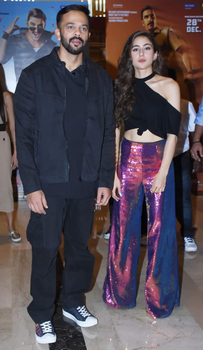 Simmba Trailer Launch: Ranveer Singh, Sara Ali Khan, Rohit Shetty And ...