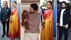 Bigg Boss 15: Alia Bhatt Graces In Red Saree Along With RRR Co-Stars Ram Charan and Jr NTR | Pics