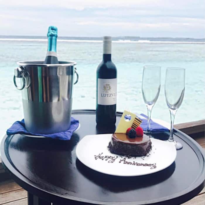 Rucha Hasabnis and Rahul Jagdale’s anniversary celebrations in Maldives