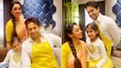 Anupama Duo Rupali Ganguly And Gaurav Khanna Pose With Cutest Minion on Indian Television - Choti Anu
