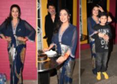 Rupali Ganguly Makes a Style Statement In a Royal Blue Bliss
