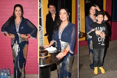 Rupali Ganguly Makes a Style Statement In a Royal Blue Bliss