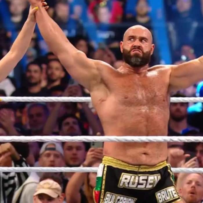 Rusev defeated Sheamus