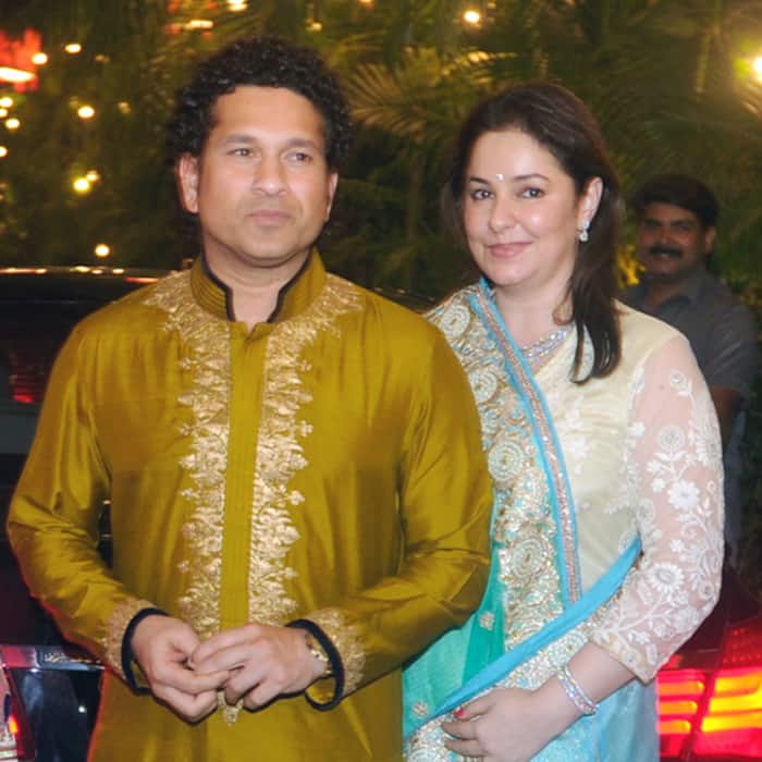 Sachin Tendulkar and Anjali Tendulkar