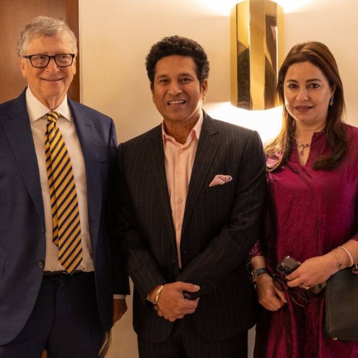 Sachin Tendulkar and Bill Gates recently played  Crennis  in Mumbai