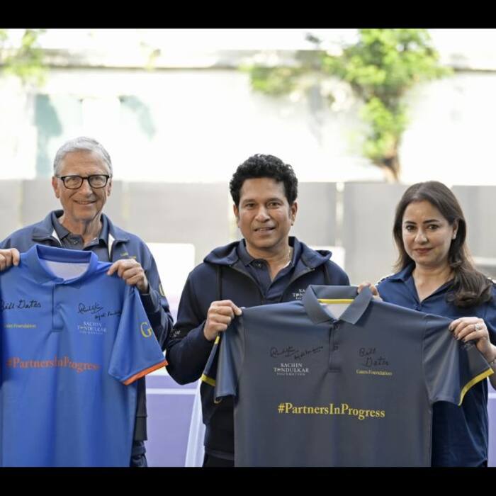 Sachin Tendulkar Foundation has joined hands with Bill Gates Foundation