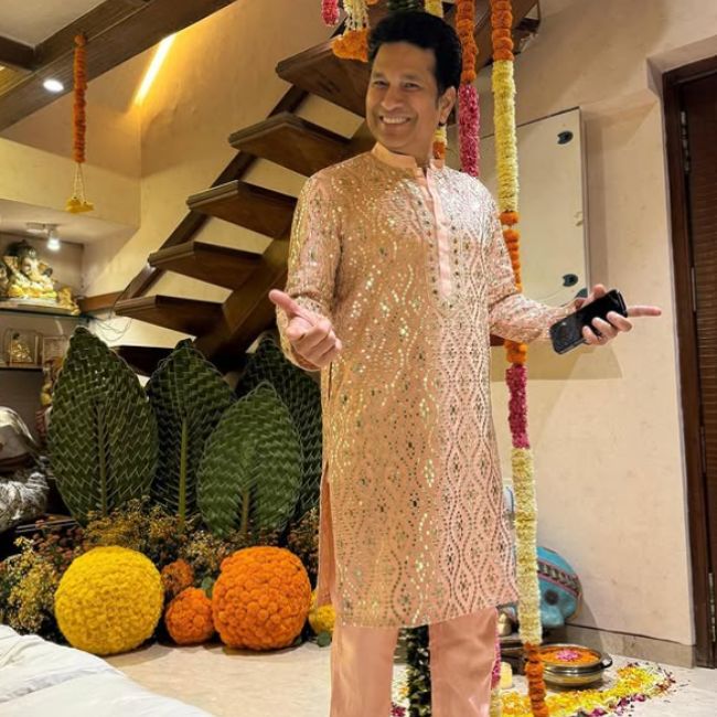 Inside photos of Sachin Tendulkar 39 s - Sachin Tendulkar Owns A Massive Bungalow On Perry Cross Road In Mumbai 202504 1745479246 