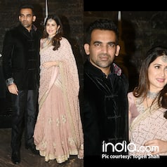 Sneak-peek into Sagarika Ghatge and Zaheer Khan’s star studded wedding party